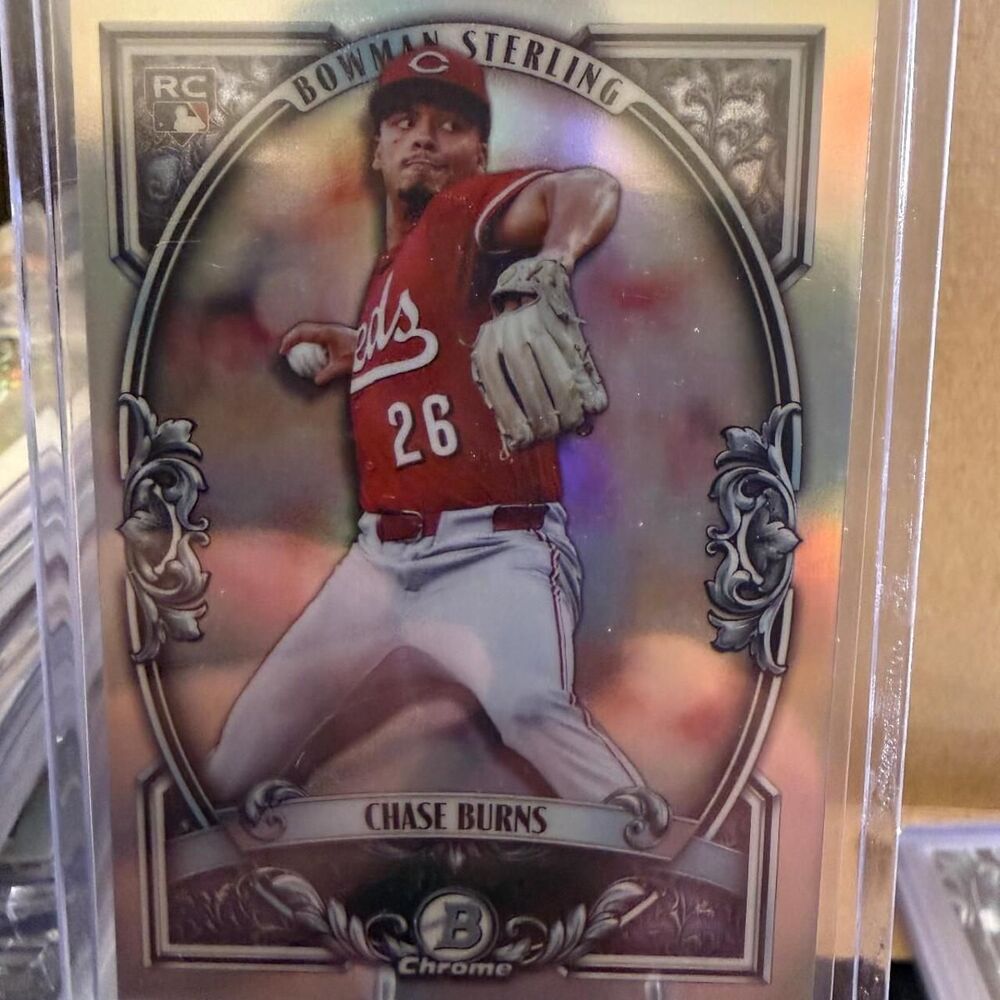 Unbranded Silver and Red Trading-cards